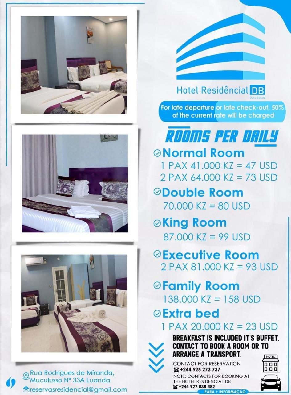 Residencial Db Hotel Luanda Exterior photo